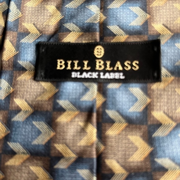Bill Blass Black Label Silk Tie - Picture 5 of 13
